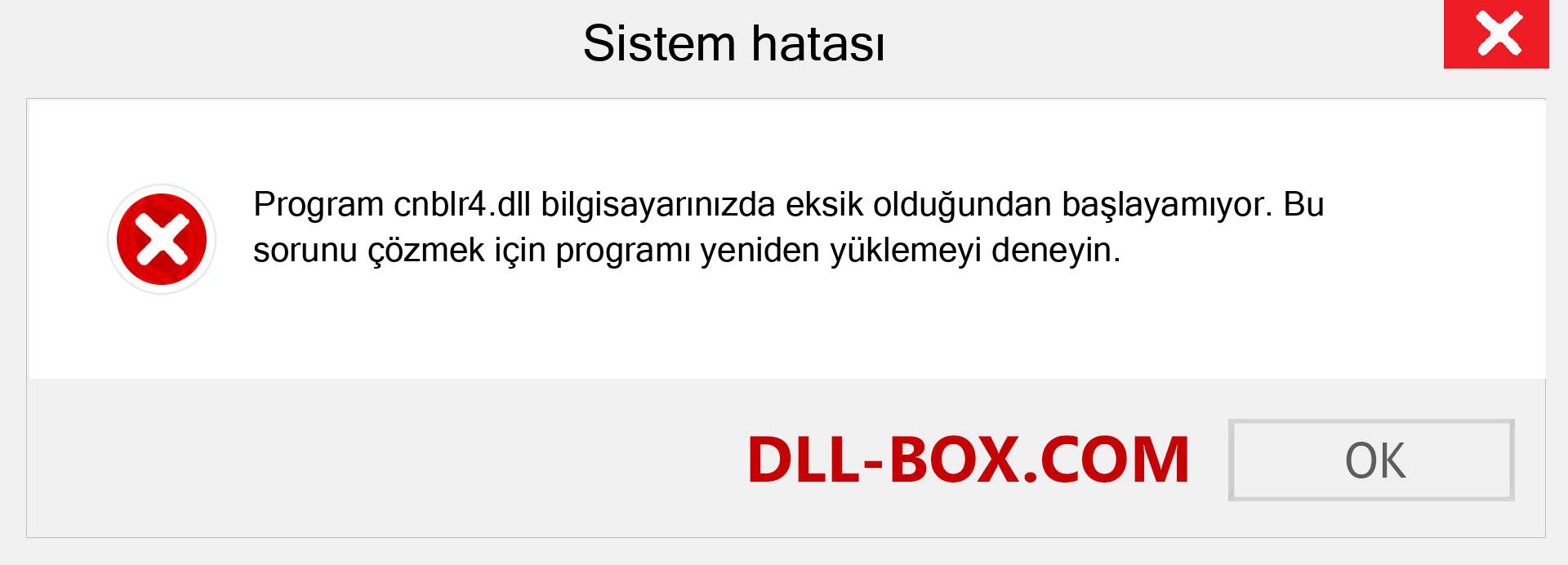 cnblr4.dll dosyası eksik mi? Windows 7, 8, 10 için İndirin - Windows'ta cnblr4 dll Eksik Hatasını Düzeltin, fotoğraflar, resimler